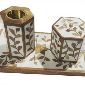 Ensemble brûleur de bakhoor, brûleur d'encens Mabkhara, encens religieux arabe au bois de santal avec pieds en métal, encens tibétain Coriander Plug - Product Image 1