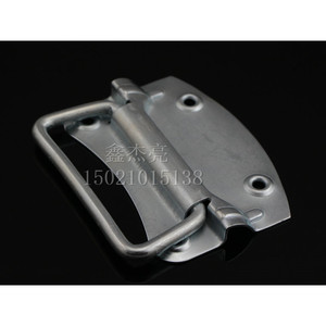 มือจับกล่องเหล็กแบบหนา 120 มม. ชุบสังกะสี สำหรับกล่องไม้ ใช้ในงานอุตสาหกรรม - Product Image 2