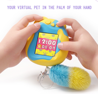Nouveau design de jouet électronique pour animal de compagnie virtuel, jeu interactif avec écran couleur, machine à animaux de compagnie virtuels