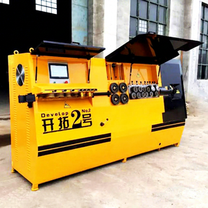 Machine de pliage de barres d'acier CNC hydraulique automatique de haute qualité, moteur 20 kW, construction en aluminium, marque Xuchang ego, garantie 1 an - Product Image 1