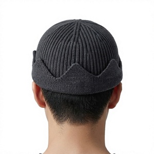 Unisex Plush Beanie Hat Solid Color Faux Fur <b>Winter</b> <b>Cap</b> Casual Style 56-58CM Adult Fit - Product Image 6