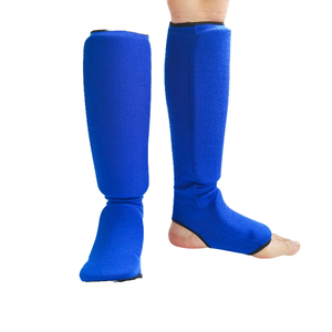 Espinilleras de Karate de Poliéster, Protección Profesional para Boxeo, Taekwondo, MMA, Protectores de Piernas y Empeine - Product Image 4