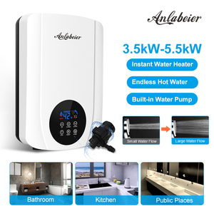 เครื่องทำน้ำอุ่น 230V 50/60Hz 3.5kW ขายส่ง ให้ความร้อนคงที่ IPX4 กันน้ำ ขนาดเล็ก พร้อมปั๊มในตัวสำหรับแรงดันน้ำต่ำ - Product Image 4