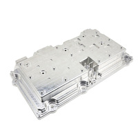 Carcasa de Aluminio 6061 6063 Fresada por CNC de 5 Ejes, Cavidad Mecanizada con Precisión para Equipos Electrónicos Industriales