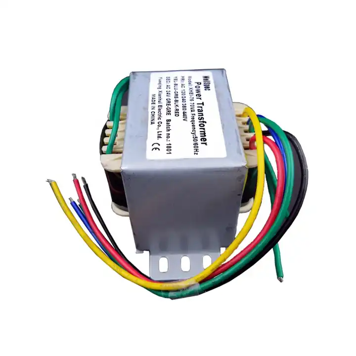 transformateur 220v 12v 220V turn single 12V 1A output AC AC power  transformer EI48*24