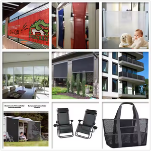 Đầy Màu sắc 1100D dệt teslin PVC tráng Polyester lưới vải cho giường đàn hồi Trampoline, bãi biển Ghế phòng chờ - Product Image 6