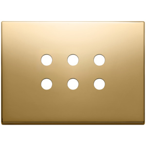 แผ่นทองคำ 3Mx6 ทรงกลม 12.5x9.5x1.4 อุปกรณ์ต่อท่อ - Product Image 1
