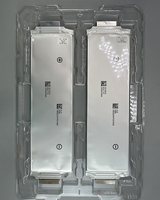 Baterai Lithium Ion Pouch Cell NMC Grade A 3.7v 55Ah 55.6AH untuk Paket Baterai Lithium Kendaraan Listrik