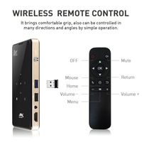 Projecteur numérique intelligent pour téléphone portable Mini DLP avec entrée HD 1080P 3D intégré 70 ANSI Lumens Projecteur portable
