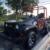Chariot de loisirs Cross Buggy Beach Buggy Voiture Véhicules chinois Voitures d'occasion Jeep 4 Temps 250/350cc Mini Jeep Willys