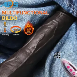 Big Soft Penis Sex Toy Super Huge Black Anal Butt Strapon Thick Giant Realistic Dildo with Suction Cup for men 12 inch