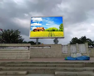 Pixel LED para Publicidade P4 Outdoor LED Wall 4mm LED Tela Digital Modular Billboard