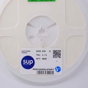 Whole -Sale RR2012 0805L9760FT 0805 2012 Resistors Chip Resistors SMD Resistors 976ohm 1% 1/8W Thick Film Resistor - Product Image 1