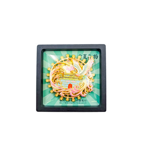 Magnete per Frigorifero Rotondo 3D in Resina Epossidica Fai-da-Te, Souvenir Decorativo Personalizzabile con Logo - Product Image 4