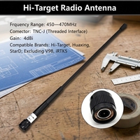 Antenne radio UHF à montage sur vis de haute précision, signal stable, récepteur GPS, antenne externe de synchronisation pour instruments de topographie