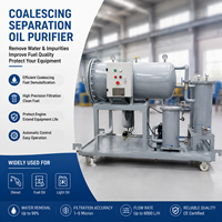 Machine de purification d'huile, purificateur de carburant diesel et système de recyclage d'huile usagée pour applications industrielles