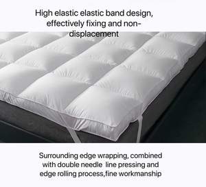 <span class=keywords><strong>Surmatelas</strong></span> en plumes roi plume trop remplie 2 "d'épaisseur doux <span class=keywords><strong>moelleux</strong></span> et chaud plume de canard <span class=keywords><strong>surmatelas</strong></span> - Product Image 4