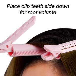 กิ๊บหนีบ<span class=keywords><strong>ผม</strong></span>พลาสติกแบบม้วน 6 ชิ้น รุ่น ELEGANT สีพื้น ช่วยเพิ่มวอลลุ่ม <span class=keywords><strong>ยก</strong></span><span class=keywords><strong>โคน</strong></span><span class=keywords><strong>ผม</strong></span> ทนความร้อน สำหรับผู้หญิง ดูแลและจัดแต่งทรงผม - Product Image 6