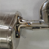 Performance-Klappen-Catback-Abgasanlage für Mercedes-Benz SL350 R230 3.5 2003-2006 Downpipe Auspuff Endschalldämpfer Rohr