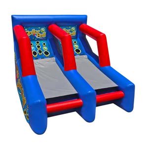 Fabricant professionnel de jeux gonflables pour enfants, jeu de boules à roulettes gonflables double pour les fêtes et les événements des enfants, location - Product Image 2