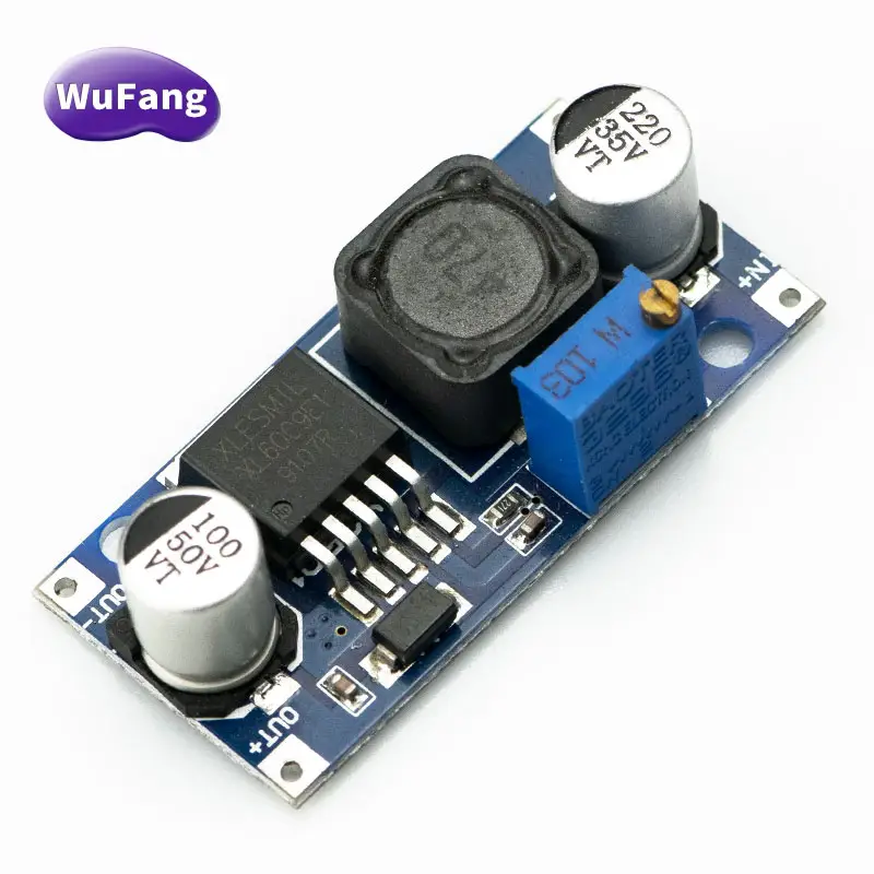 Wufang 3A Adjustable DC DC Step Down power module LM2596s buck converter module LM2596 ModulePopular