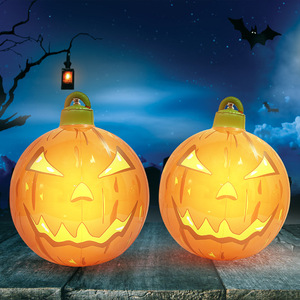 Bola de Navidad Inflable Verde de PVC con Luces, Decoración Navideña para Interiores y Exteriores - Product Image 2