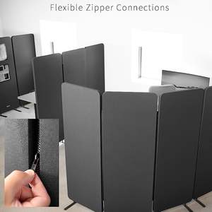 מותאם אישית 100% פוליאסטר סופג לוח אקוסטי לוח ריצוף מחיצה אקוסטי - Product Image 2