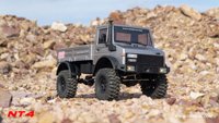 CROSSRC NT4 1/10 RC Crawler Unimog Brushed Truck 4WD Portal Axle Independent Diff Lock 2 Speed 70KG Servo Hobby Car RTR
