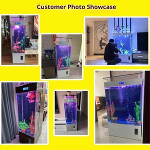 Ultraklares Glas-Goldfischbecken für Haustiere, Freistehendes Wohnzimmer-Aquarium All2026 - Product Image 2
