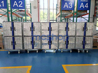 Boîte d'isolation Nouveau conteneur de rouleau de matériau résistant à la chaleur de cargaison de protection en papier d'aluminium