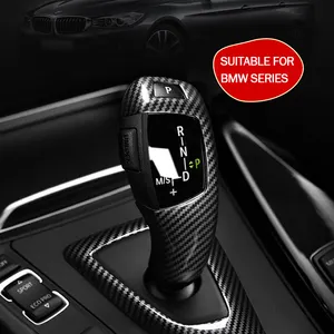 BM W E60 E70 E71 5 סדרת X5 X6 פנים קישוט ABS Gear Shift Knob כיסוי מדבקה