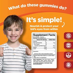 OEM Private Label Lutein Gummies für <span class=keywords><strong>Vision</strong></span> Clarity und Blaulicht Unterstützung für Kinder Vegan <span class=keywords><strong>Eye</strong></span> Health - Product Image 5
