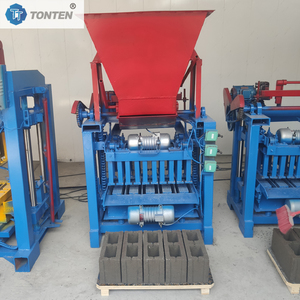 เครื่องผลิตอิฐคอนกรีตพร้อมถังผสมและขึ้นรูปอัตโนมัติเหมาะสำหรับโครงการเทศบาล - Product Image 1