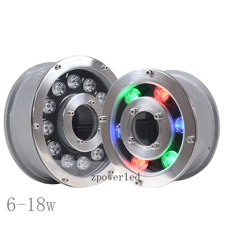 DMX512 fountain underwater led light Underwater led pond lights for fountains