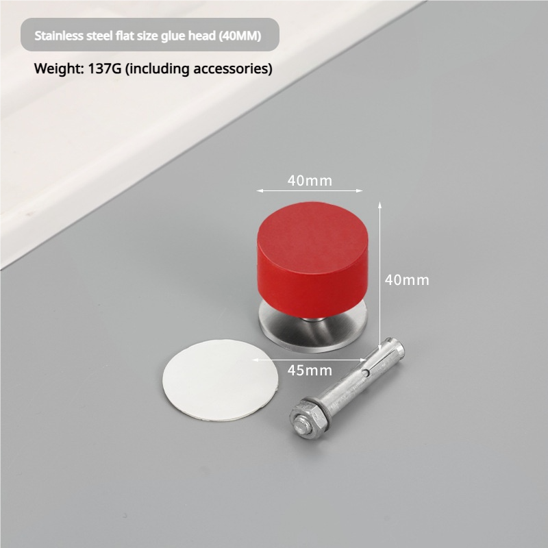 40มม. สีแดง (304สแตนเลส)