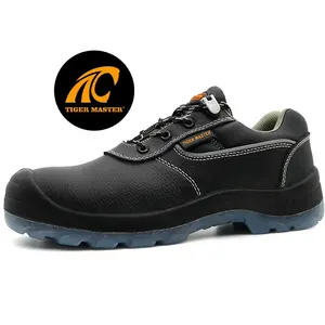 Ce Anti Slip Olie Proof Zwart Lederen Composiet Neus Punctie Slip Metalen Gratis Mannen Werken Schoenen Veiligheid