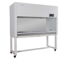 Banc de travail en acier avec filtre HEPA, hotte à flux laminaire pour salles blanches, laboratoires scolaires et studios