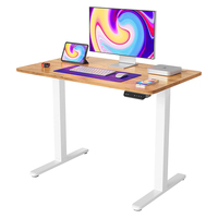 Bureau debout moderne réglable en hauteur, motorisé, automatique, électrique, ergonomique, table de bureau pour ordinateur