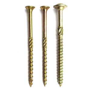 <span class=keywords><strong>Prix</strong></span> d'usine de haute qualité extérieur Torx Star Construction en bois jaune galvanisé <span class=keywords><strong>menuiserie</strong></span> vis à 17 points - Product Image 3