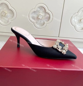 2025 nuevo diseño de lujo de tacón alto zapatilla <span class=keywords><strong>para</strong></span> <span class=keywords><strong>mujeres</strong></span> jóvenes mejor calidad diapositiva boda moda fiesta verano señoras <span class=keywords><strong>sandalias</strong></span> - Product Image 2
