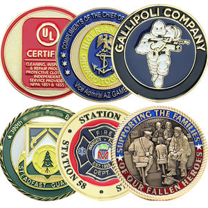 Moneda personalizada <span class=keywords><strong>Toke</strong></span> moneda personalizada al por mayor 30Mm 40Mm 50Mm 2D 3D personalizado Santa moneda alto relieve y caja - Product Image 5