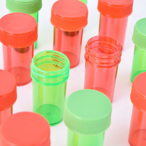 Pot en plastique transparent personnalisé de 15 ml pour crème de soin avec bouchon à vis cosmétique en PP - Product Image 1