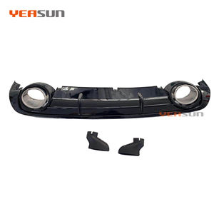 Diffusore Posteriore di Alta Qualità Stile RS6 con Terminali di Scarico per <span class=keywords><strong>Audi</strong></span> C6 <span class=keywords><strong>A6</strong></span> <span class=keywords><strong>2004</strong></span> 2006 2008 2010 2012 Normale - Product Image 2