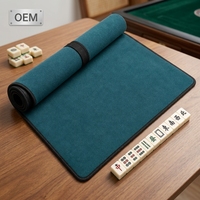 Tapis de jeu moderne en caoutchouc antidérapant et imperméable pour Mahjong, Poker, Domino, Cartes et Jeux de Plateau - Vente en Gros