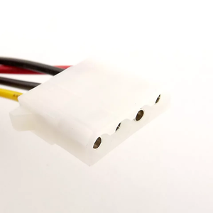 Câble <span class=keywords><strong>adaptateur</strong></span> secteur 15 broches <span class=keywords><strong>SATA</strong></span> mâle <span class=keywords><strong>vers</strong></span> double 4 broches <span class=keywords><strong>Molex</strong></span> IDE <span class=keywords><strong>femelle</strong></span> Y Splitter - Product Image 4