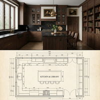 Conception personnalisée ISO pour toute la maison, luxe moderne pour résidence de luxe, design graphique pour salon, personnalisation OEM ODM