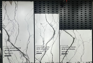 Baldosas de Lujo Carrara Blancas Estilo Antiguo 80*80cm 600x1200mm, Textura de <span class=keywords><strong>Piedra</strong></span> Mate, Diseño Moderno Pulido, Baldosas para Interiores - Product Image 5