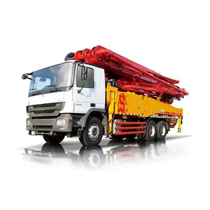 ट्रक घुड़सवार 53m हाइड्रोलिक कंक्रीट पम्प ट्रक SYG5441THBCB 530C-10 नाइजीरिया के लिए