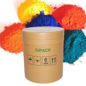 Bidon en carton kraft pur CH, capacité 25 kg de poudre, résistant à l'humidité, diamètre 36 cm - Product Image 1