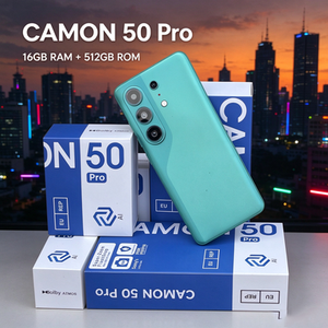 Smartphone Camon 50 Pro 16 Go + 1 To double SIM double veille, processeur Android 15 cœurs d'origine, grand écran haute définition 7.0 - Product Image 1